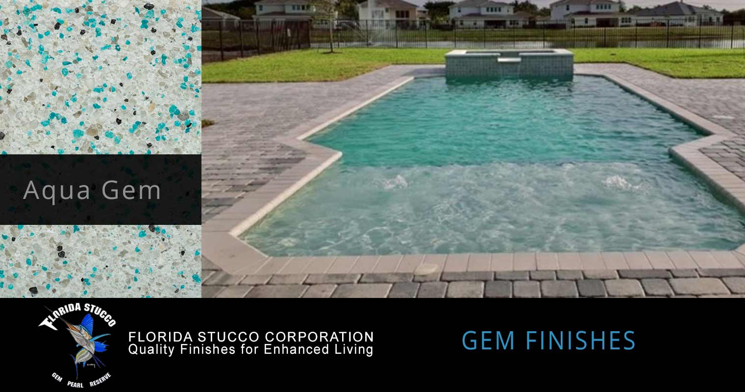 Gem Finishes | Pool Finishes | Florida Stucco